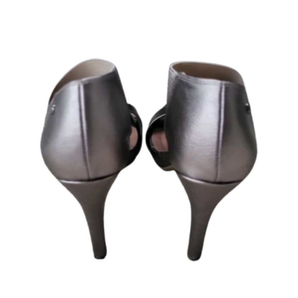 Simply Vera Women’s Heels Dress Shoes Metallic Pewter - Size 9 - Picture 4 of 12